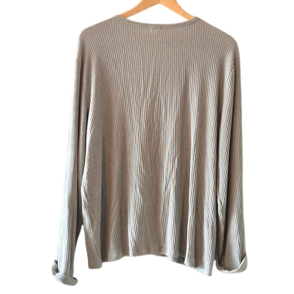 Aritzia Wilfred Button Down Lightweight Casual Cardigan Light Green Size 1X - Picture 3 of 10